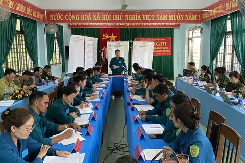 THỜI SỰ CHÍNH TRỊ Xã Ngọk Bay tổ chức diễn tập chiến đấu trong khu vực phòng thủ năm 2022
