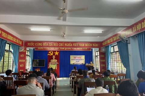 Hội nghị tuyên truyền phổ biến giáo dục pháp luật quý II năm 2024